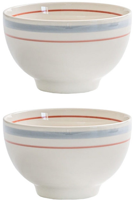 카네수즈 포그 블루 라인 공기 10.5cm, 2개