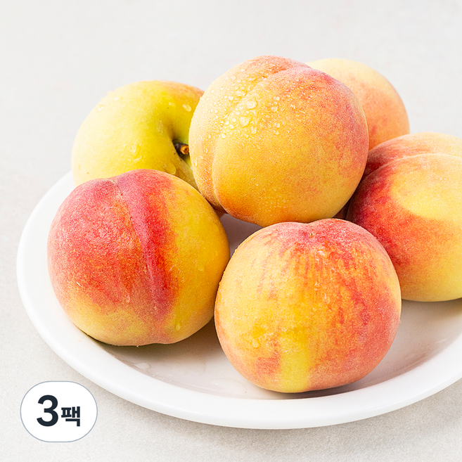 맛뜨레 햇사레 복숭아, 1.2kg, 3팩