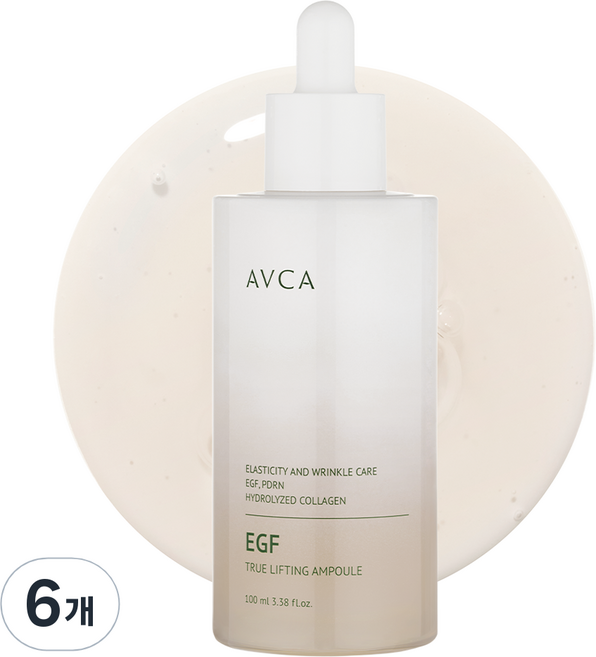 아브카 트루 리프팅 EGF 탄력 앰플, 100ml, 6개