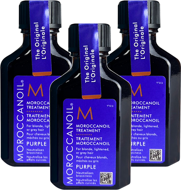 MOROCCANOIL 摩洛哥優油 紫色優油, 25ml, 3瓶