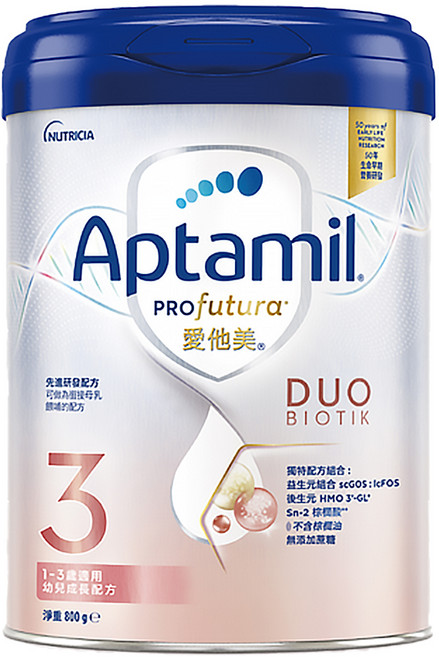 Aptamil Profutura 幼兒成長配方奶粉 1~3歲, 800g, 1罐