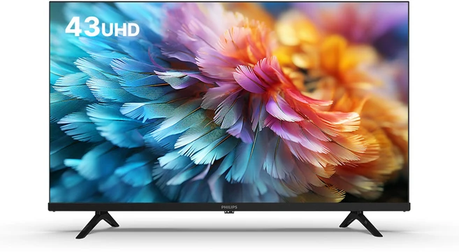 필립스 4K UHD LED TV • 109.22cm(43인치) • 일반TV • 스탠드형 • 고객직접설치