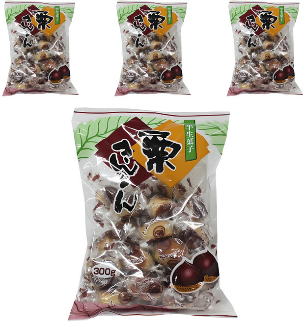 마루이치세이카 밤긴돈 밤만쥬, 300g, 4개