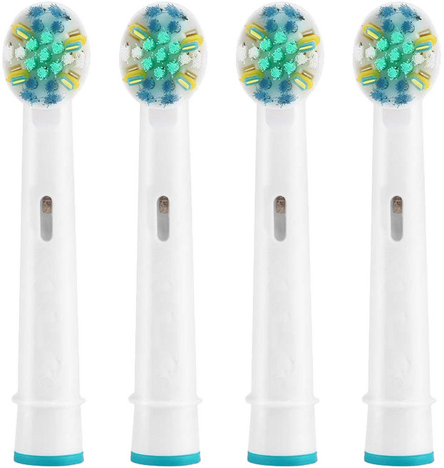 多動向交叉電動牙刷頭 相容歐樂B電動牙刷, 單一商品, 4個
