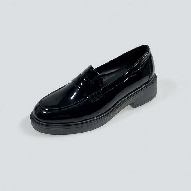 shoes& 女款厚底便士樂福鞋 漆皮 sn196
