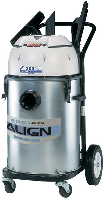 ALIGN 亞拓 工業用乾濕吸塵器, AVC-2240, 銀色 + 黑色 + 白色