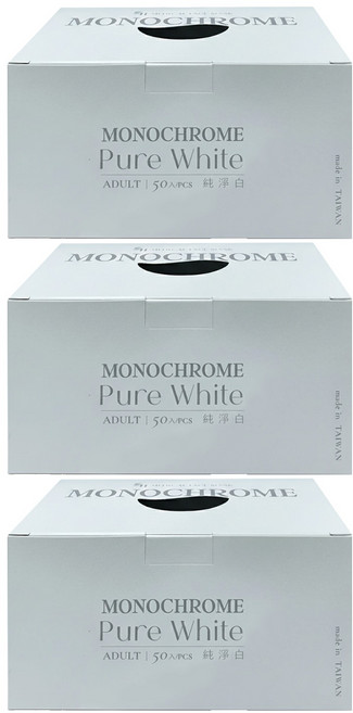 SH 上好生醫 成人平面醫療口罩 未滅菌, 純潔白, 50片, 3盒