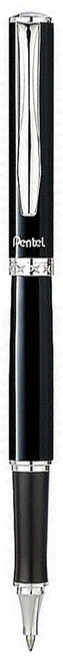 Pentel 飛龍文具 高級金屬鋼珠筆 K611A-AT, 黑色, 1支