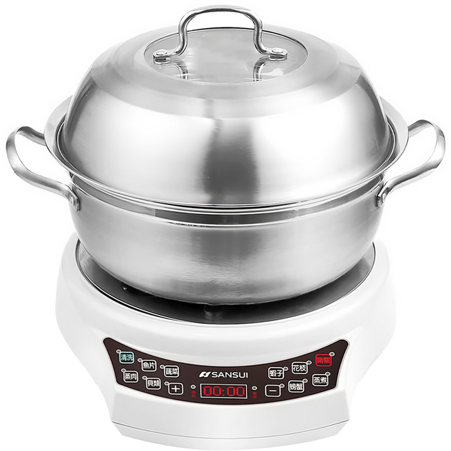 日本山水高壓蒸食養生鍋 42.3 x 42.3 x 20.7cm 4.2kg, SP-10