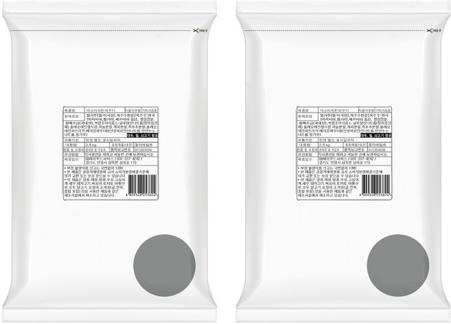 농부의뜰 제이푸드 마스터 치킨파우더, 2.5kg, 2개