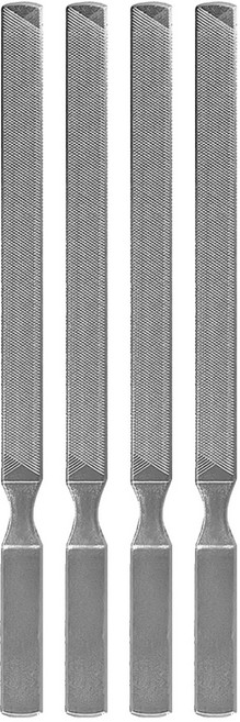 다크니스 스텐 손 발톱 정리 파일 대, 은색, 4개