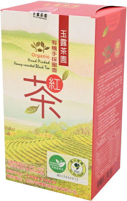 玉露茶園 有機手採蜜香紅茶, 150g, 1盒, 1盒