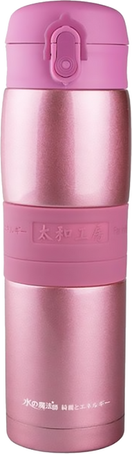 太和工房 SUS316 MEH系列 不鏽鋼遠紅外線保溫瓶 450ml, 粉色, 1個