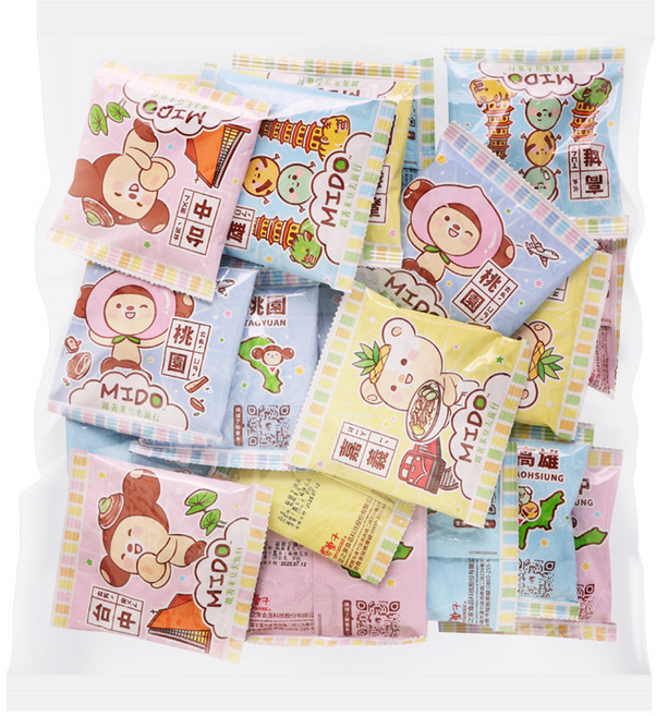 TRYGOODZ 翠菓子 綜合米果經典經濟艙, 490g, 1袋