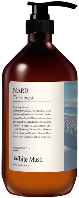 나드 리페어링 퍼퓸드 트리트먼트 화이트머스크향, 1L, 1개