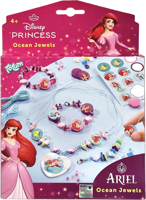 THE LITTLE MERMAID 小美人魚 公主手作系列手環, 1盒