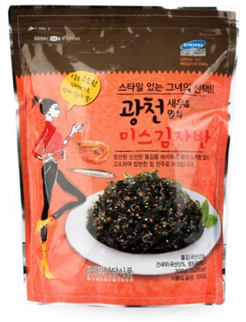 광천 새우&멸치 미스 김자반, 300g, 1개