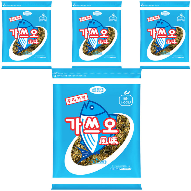 이엔푸드 가쓰오풍후리가께, 500g, 4개