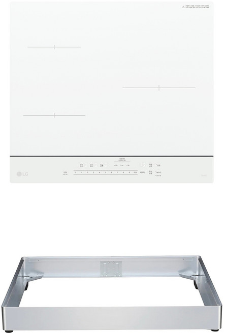 LG전자 디오스 오브제컬렉션 인덕션 3구 + 케이스 8.5cm 세트 방문설치, BEI3ANHLOEC, 프리스탠딩