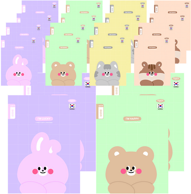 펜피아 800 초등제본 알림장, 랜덤발송, 20개