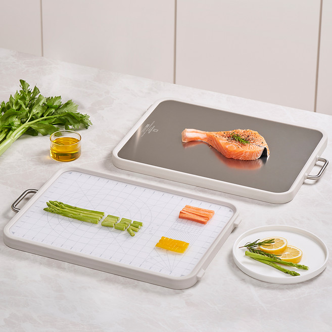 바겐슈타이거 비앙코 316 스텐 프리미엄 양면도마, 1개