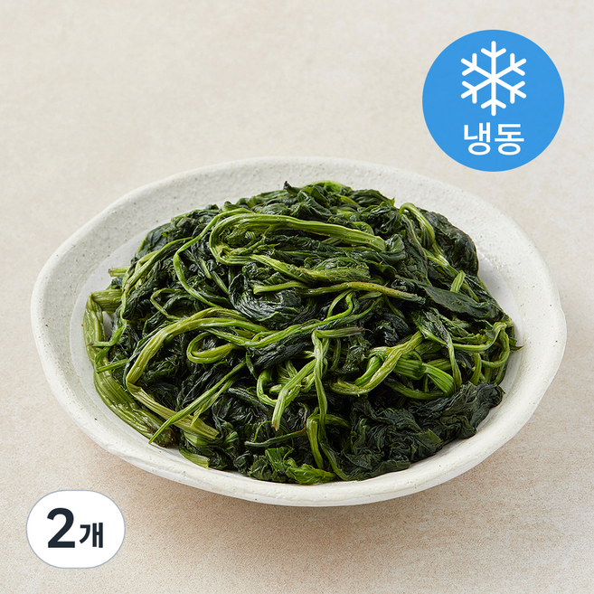 국내산 데친 곤드레나물 (냉동), 2개, 1kg