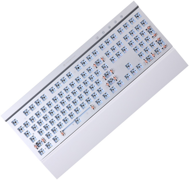 몬스타기어 베어본 알루미늄 풀배열 핫스왑 커스텀 게이밍 유선 기계식 키보드, ALU, GUTS X208, 제조사축