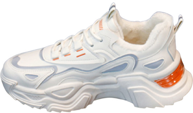 뮤베아 여성용 스코프어스 윈터레이스업라운드 스니커즈 WS1134