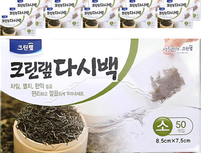 크린랩 다시백, 소(S), 50개입, 12개