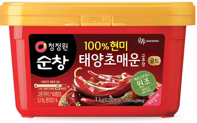 청정원순창 태양초 매운고추장 골드, 1kg, 1개