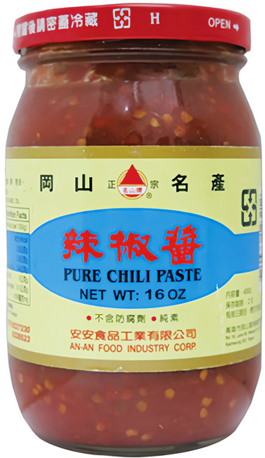 名山牌 安安 辣椒醬, 450g, 1罐