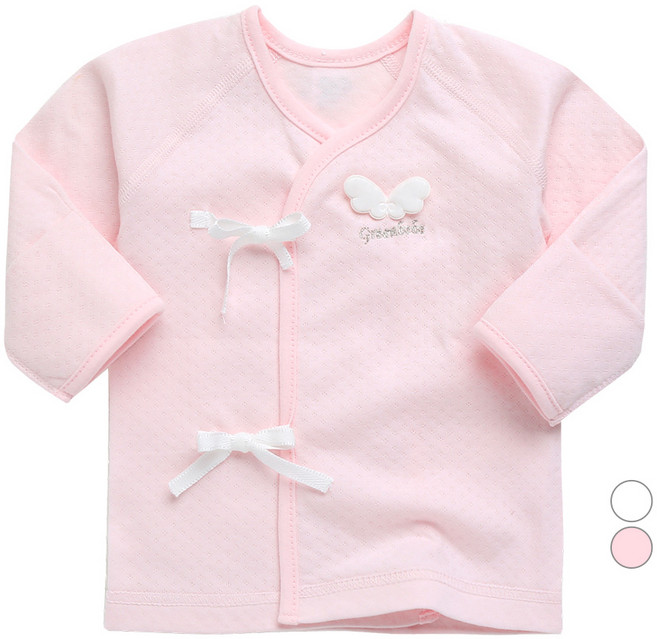 그린베베 신생아용 엔젤 양면 배냇저고리