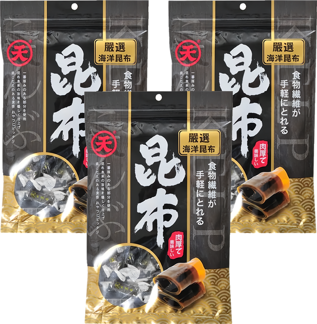 珍珍 天昆布 全素, 100g, 3包