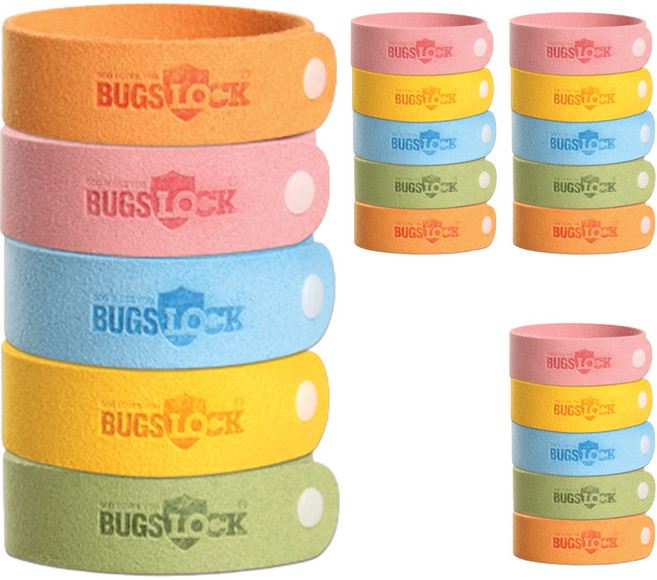 벅스락 방향밴드 해충기피용품, 3.5g, 20개