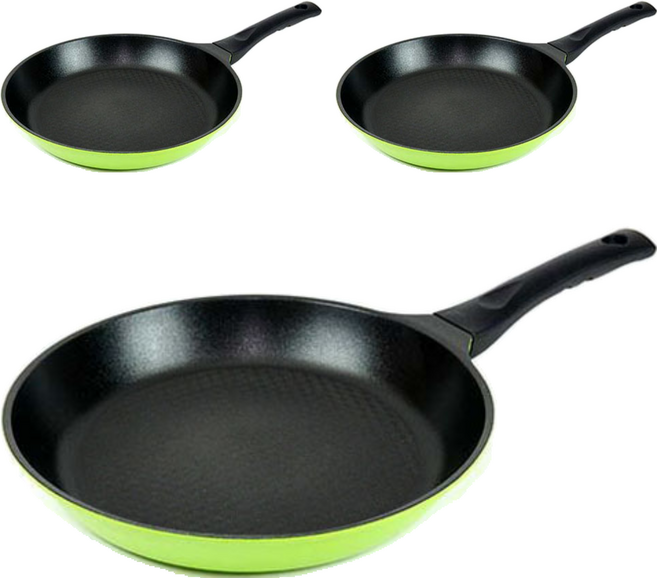 키친아트 뉴 본 다이아몬드 프라이팬, 28cm, 3개