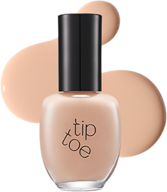 팁토우 안단테 네일 폴리쉬, 212 누가 베이지, 10ml, 1개