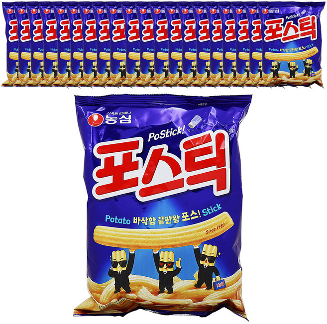 포스틱 과자, 84g, 20개