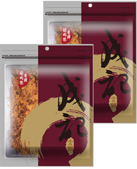 成記食品 香辣豬肉絲, 235g, 2包