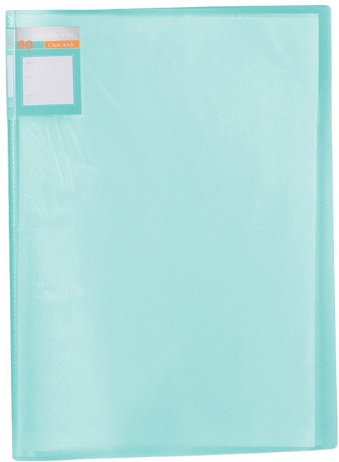 오피스코어 포스터 60매 클리어파일 A3, 민트, 1개