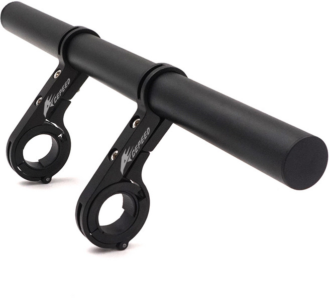 에이스피드 자전거 핸들 연장 바 30cm, 블랙, 1개