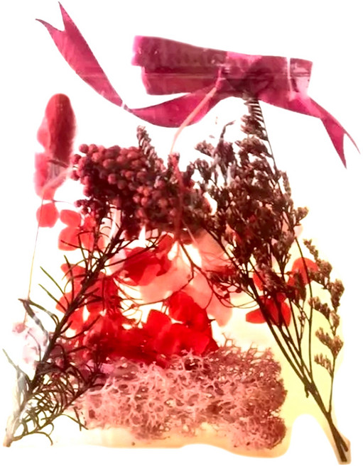 A-ONE 匯旺 浮游花DIY花材包 3包, 紅焰曙光