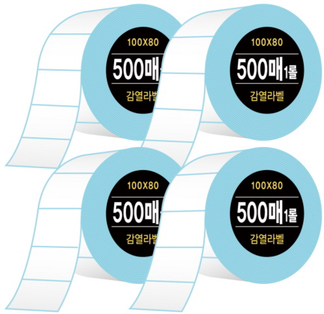 DADA 感熱標籤 500張 100*80mm, 4個