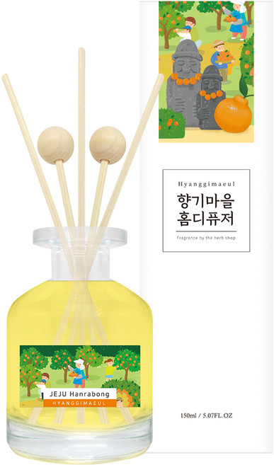 향기마을 디퓨저, 제주한라봉, 150ml, 1개