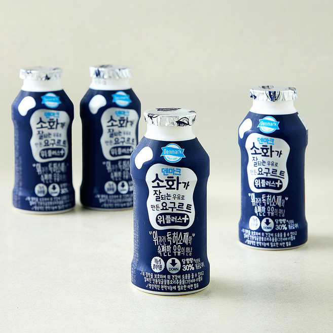 덴마크 소화가 잘되는 우유로 만든 요구르트 위플러스, 1개, 4개입, 150ml