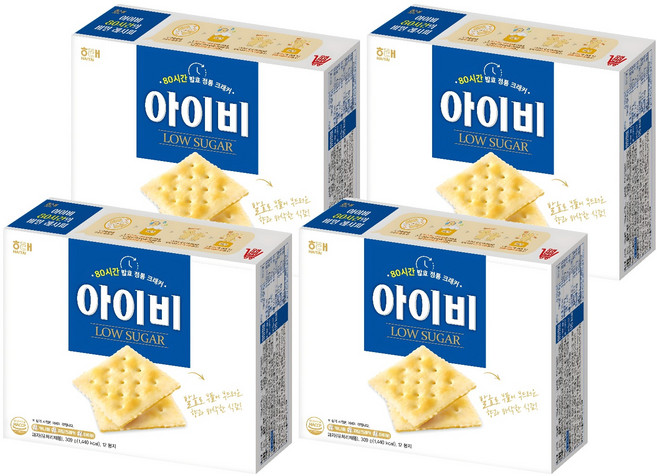 해태제과 아이비, 309g, 4개