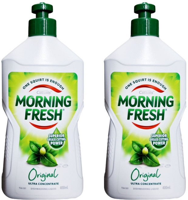 Morning Fresh 魔力芬 超濃縮洗碗精 原味, 400ml, 2瓶