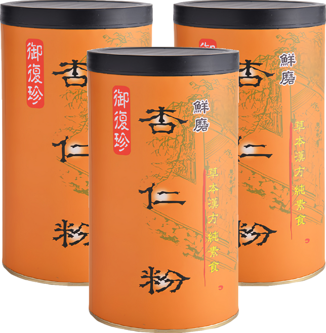 御復珍 鮮磨杏仁粉, 600g, 3罐