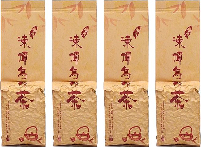 茶曉得 南投鹿谷凍頂烏龍茶 150g, 1入, 4包