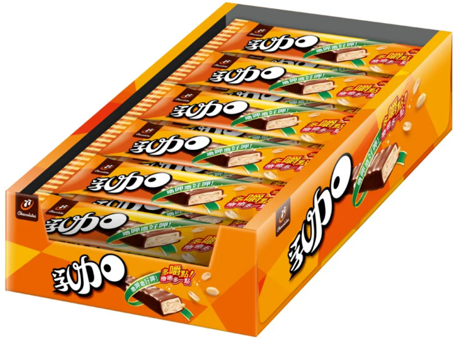 77 乳加 巧克力 24個, 897.6g, 1盒