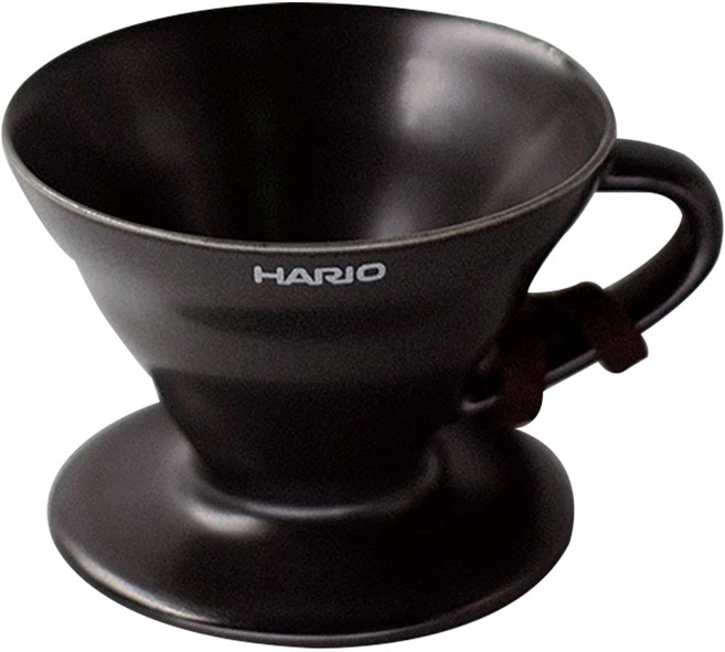HARIO 好璃奧 V60 迷你磁石杯, 黑色, 1個